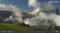Archiv Foto Webcam Seiser Alm: Bergstation Spitzbühl 08:00