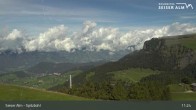 Archiv Foto Webcam Seiser Alm: Bergstation Spitzbühl 10:00