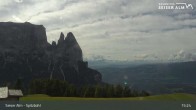 Archiv Foto Webcam Seiser Alm: Bergstation Spitzbühl 14:00