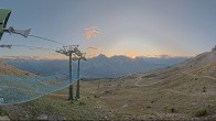 Archiv Foto Webcam Sestriere: Roccia Rotonda 19:00