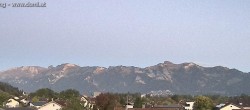 Archived image Webcam Panoramic view of the Hoher Kasten over Gisingen 05:00