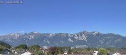 Archived image Webcam Panoramic view of the Hoher Kasten over Gisingen 09:00
