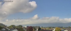 Archived image Webcam Panoramic view of the Hoher Kasten over Gisingen 11:00