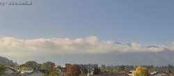 Archived image Webcam Panoramic view of the Hoher Kasten over Gisingen 13:00
