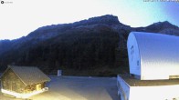 Archiv Foto Webcam Glacier 3000: Talstation Col du Pillon 05:00