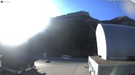 Archiv Foto Webcam Glacier 3000: Talstation Col du Pillon 08:00
