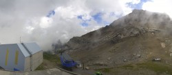 Archived image Webcam Glacier 3000: Top Station Cabane 11:00