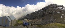 Archiv Foto Webcam Glacier 3000: Bergstation Cabane 11:00