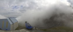 Archived image Webcam Glacier 3000: Top Station Cabane 09:00