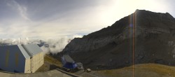 Archiv Foto Webcam Glacier 3000: Bergstation Cabane 09:00