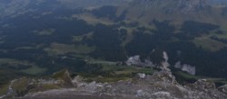Archived image Webcam Glacier 3000: Black Wall Slope 05:00