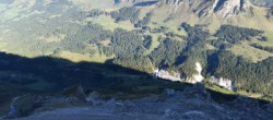 Archiv Foto Webcam Glacier 3000: Schwarze Piste Black Wall 08:00