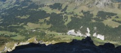Archiv Foto Webcam Glacier 3000: Schwarze Piste Black Wall 11:00