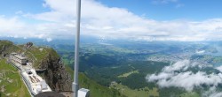 Archiv Foto Webcam Pilatus bei Luzern - Bergstation 13:00