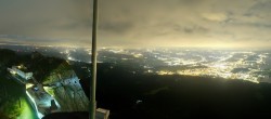 Archiv Foto Webcam Pilatus bei Luzern - Bergstation 23:00