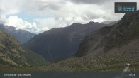 Archived image Webcam Schnalstal Glacier: Lazaun Top Station 12:00
