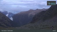 Archiv Foto Webcam Schnalstaler Gletscher: Lazaun Bergstation 21:00