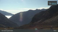 Archiv Foto Webcam Schnalstaler Gletscher: Lazaun Bergstation 08:00