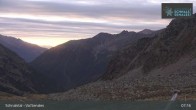 Archiv Foto Webcam Schnalstaler Gletscher: Lazaun Bergstation 06:00