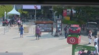 Archiv Foto Webcam Tremblant: Talstation Süd Express Gondel 09:00