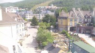 Archived image Webcam Tremblant: Base Station Cabriolet 04:00
