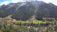 Archived image Webcam Lötschental: View from Wiler to Bietschhorn 11:00