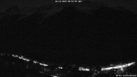 Archiv Foto Webcam Lötschental: Blick von Wiler aufs Bietschhorn 23:00