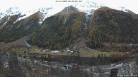 Archiv Foto Webcam Lötschental: Blick von Wiler aufs Bietschhorn 07:00