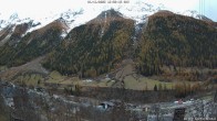 Archived image Webcam Lötschental: View from Wiler to Bietschhorn 11:00