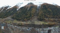 Archived image Webcam Lötschental: View from Wiler to Bietschhorn 13:00