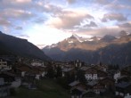 Archived image Webcam Grächen - Appartements Soldanella 05:00