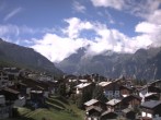 Archived image Webcam Grächen - Appartements Soldanella 09:00