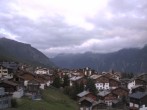 Archiv Foto Webcam Grächen: Ausblick vom Chalet Soldanella 05:00