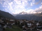 Archiv Foto Webcam Grächen: Ausblick vom Chalet Soldanella 06:00