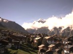 Archiv Foto Webcam Grächen: Ausblick vom Chalet Soldanella 10:00