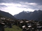 Archiv Foto Webcam Grächen: Ausblick vom Chalet Soldanella 13:00