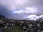 Archived image Webcam Grächen - Appartements Soldanella 08:00