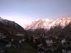 Archived image Webcam Grächen - Appartements Soldanella 05:00