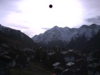 Archived image Webcam Grächen - Appartements Soldanella 13:00
