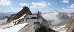 Archiv Foto Webcam Sölden: Bergstation Tiefenbachgletscher 11:00