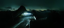 Archived image Webcam Sölden: Top Station Tiefenbach Glacier 01:00