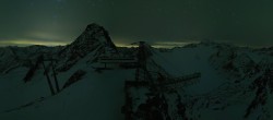 Archiv Foto Webcam Sölden: Bergstation Tiefenbachgletscher 01:00
