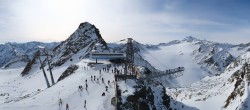 Archiv Foto Webcam Sölden: Bergstation Tiefenbachgletscher 09:00