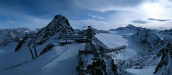 Archiv Foto Webcam Sölden: Bergstation Tiefenbachgletscher 23:00
