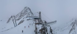 Archived image Webcam Sölden: Top Station Tiefenbach Glacier 04:00