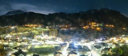 Archiv Foto Webcam Sölden: Blick auf den Ort 23:00
