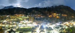 Archiv Foto Webcam Sölden: Blick auf den Ort 23:00
