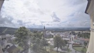 Archiv Foto Webcam Schöneck: Blick vom Rathaus Richtung Kirche 11:00