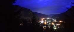 Archiv Foto Webcam Mayrhofen: Blick vom Gasthof Wiesenhof auf den Ort 03:00