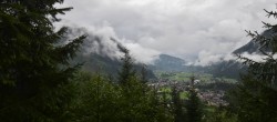Archiv Foto Webcam Mayrhofen: Blick vom Gasthof Wiesenhof auf den Ort 13:00